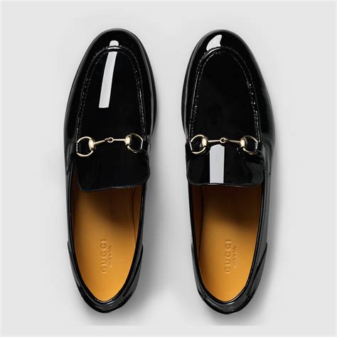 gucci black leather loafers women's|gucci fur loafers women's.